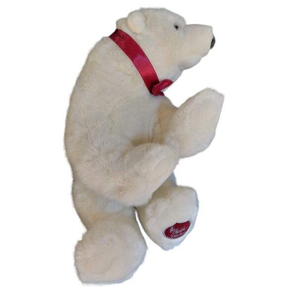 SKM Cherish Collection Polar Bear Plush 15" Soft Cuddly Stuffed Animal Toy - Picture 1 of 9